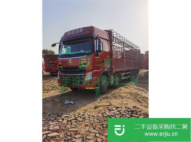 江西出售二手東風柳汽重卡420馬力9.4米倉柵式載貨車
