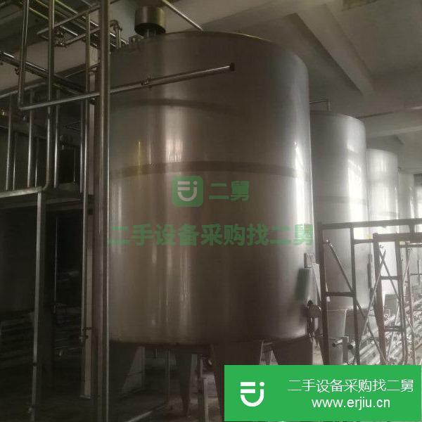 山東出售二手40立方不銹鋼儲罐