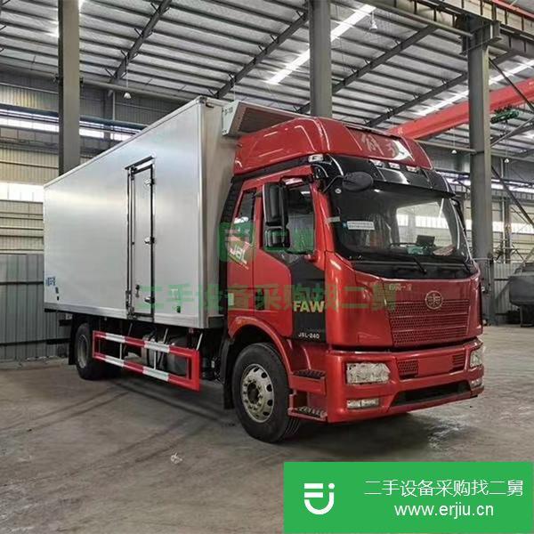 湖北出售二手解放J6220馬力冷藏車
