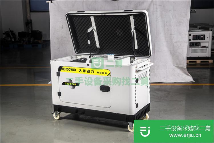 上海出售二手5KW靜音汽油220發電機