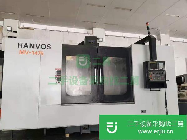 山東出售二手寧波恒威MV-1475數(shù)控立式床身銑床