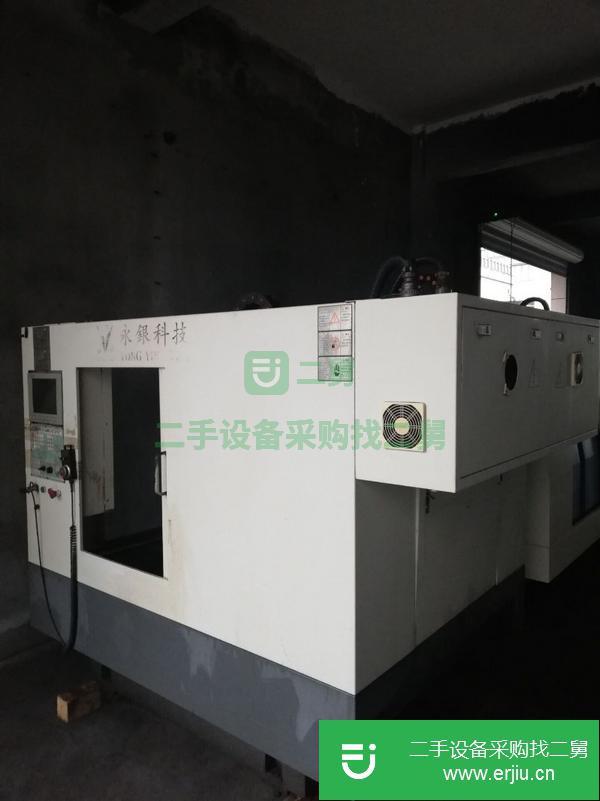 浙江出售二手余姚永銀500雕銑機