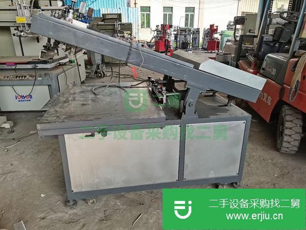 廣東出售二手港龍斜臂絲印機(jī)80*110臺(tái)面