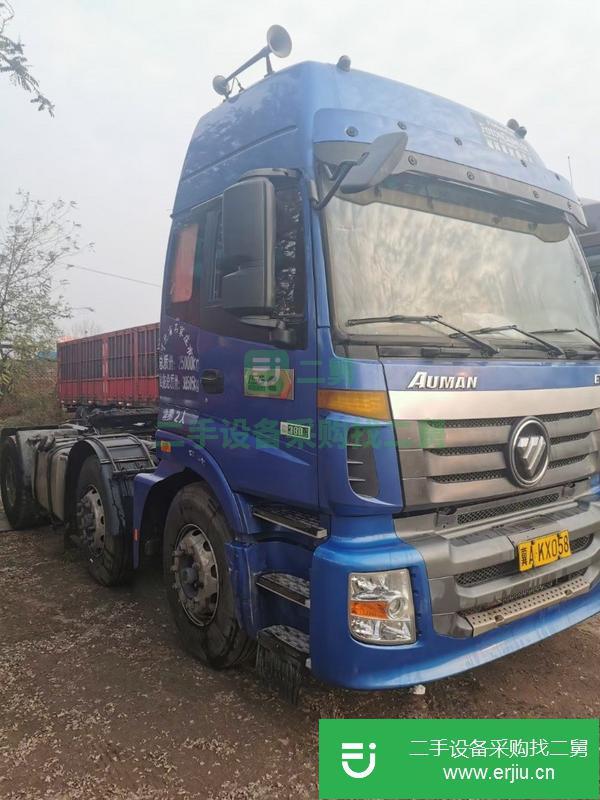 河北出售二手國四歐曼380馬力牽引車