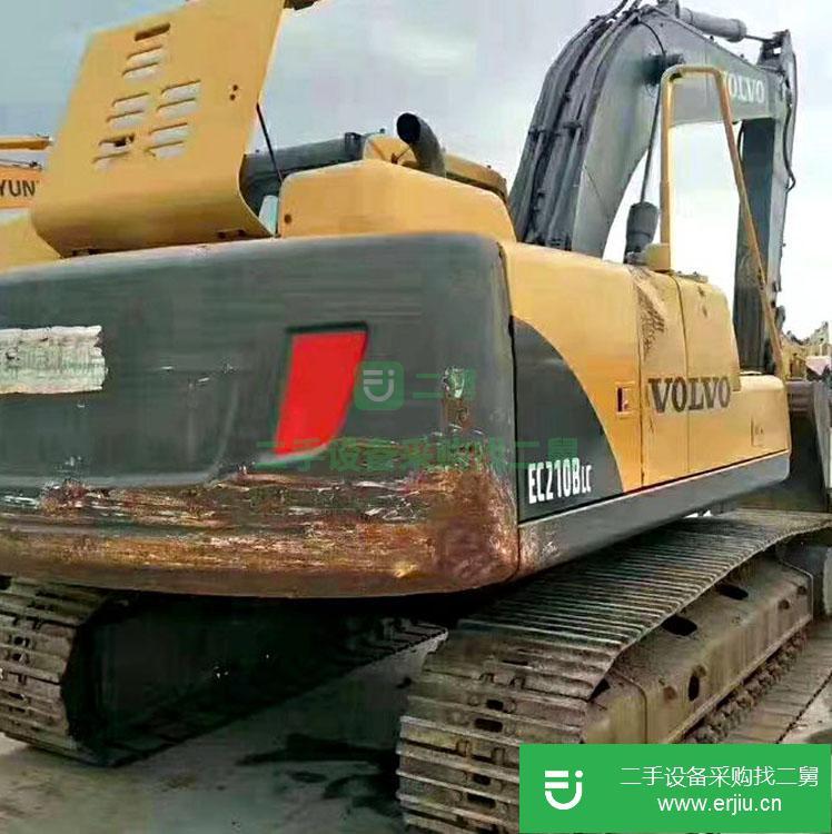 安徽出售二手沃爾沃EC210BLC挖掘機