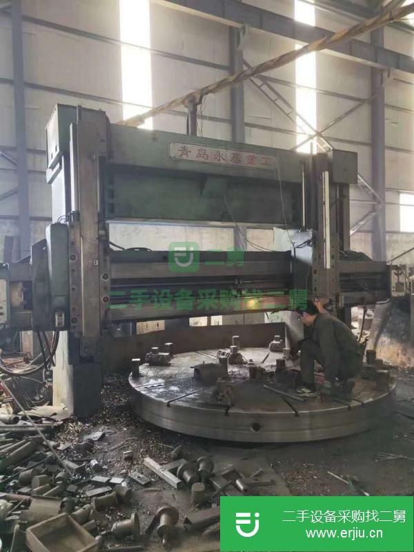 江蘇出售二手青島永基C5235立式車床