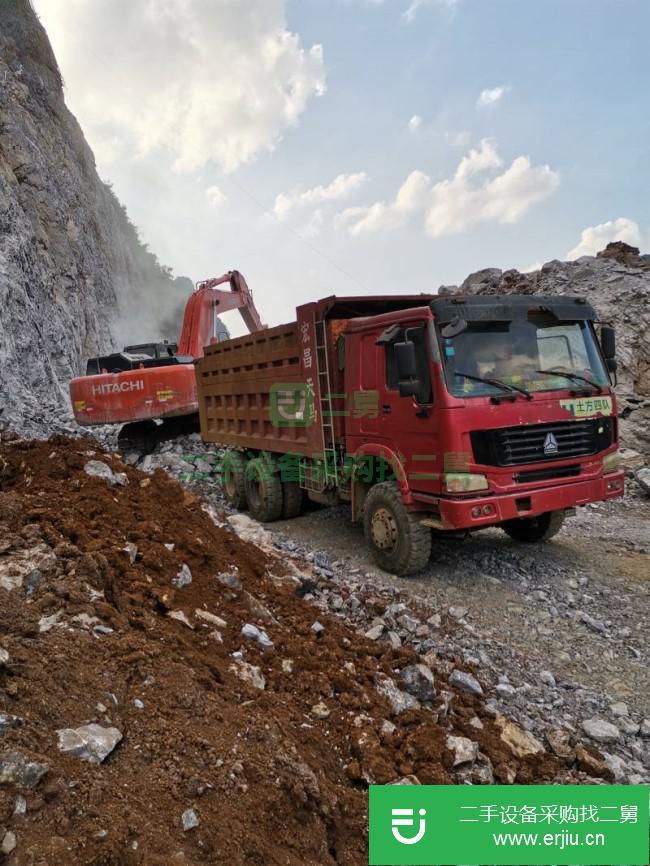廣西出售二手重汽豪沃自卸車