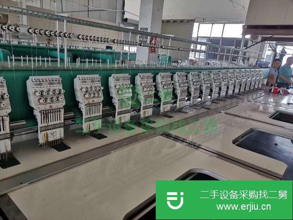 浙江出售二手北方天鳥高速繡花機(jī)