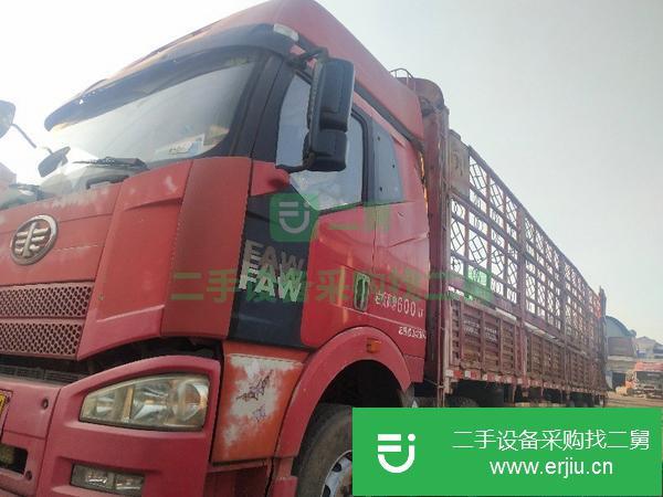 云南出售二手解放350發動機貨車車況好