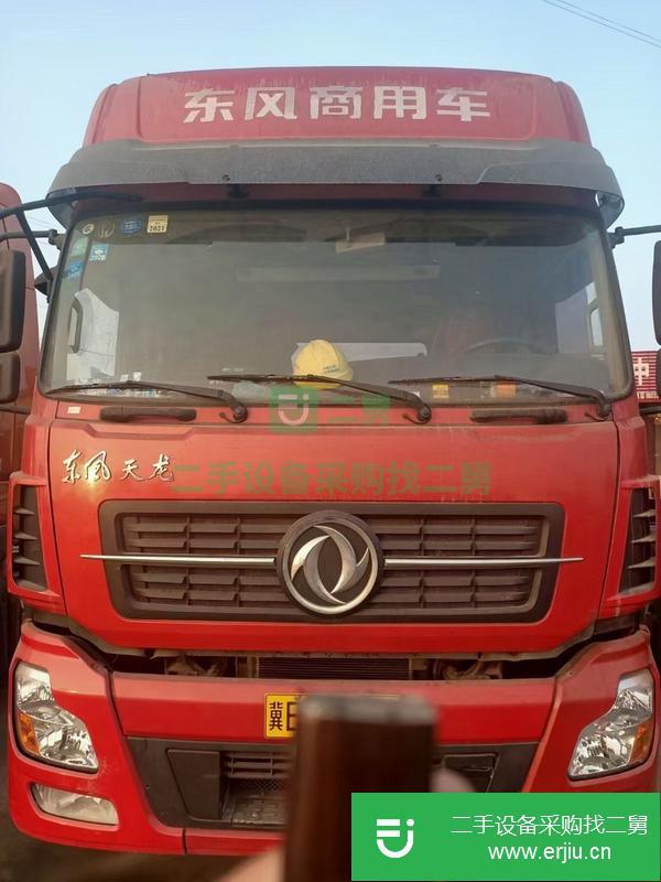 河北出售二手東風(fēng)天龍牽引車，420馬力國四雙驅(qū)