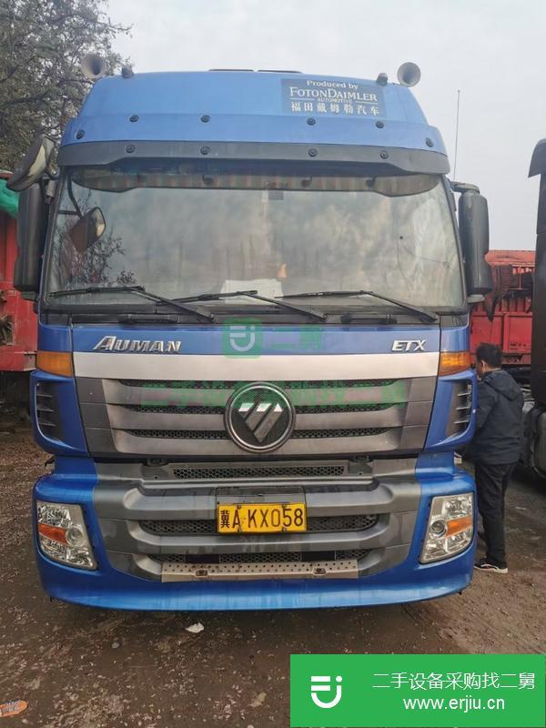 河北出售二手國四歐曼380馬力牽引車