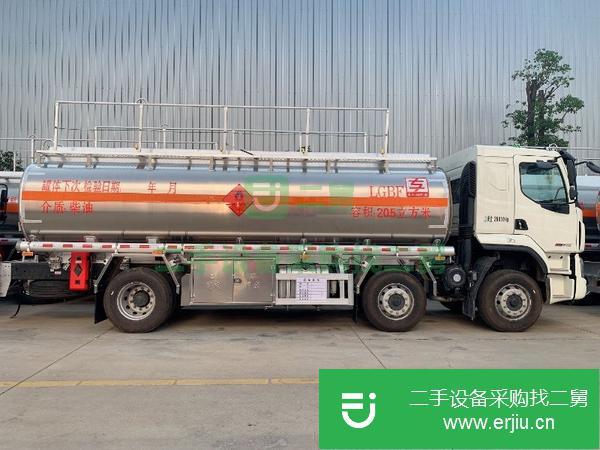 甘肅出售二手柳汽小三軸油罐車