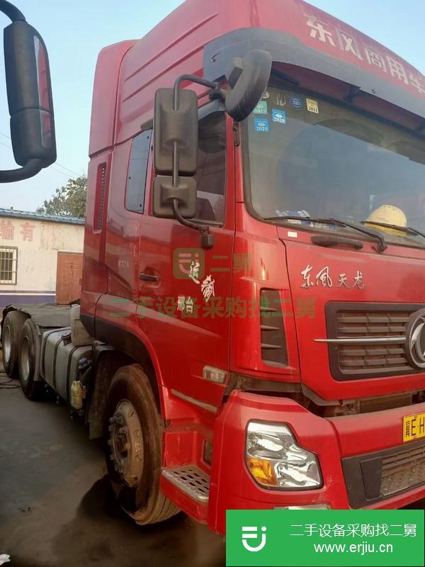 河北出售二手東風(fēng)天龍牽引車，420馬力國四雙驅(qū)