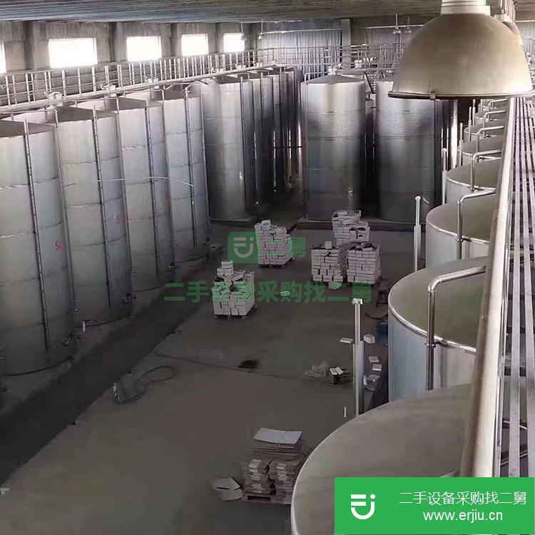 山東出售二手不銹鋼儲罐