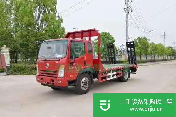 湖北出售二手大運玉柴160馬力平板運輸車
