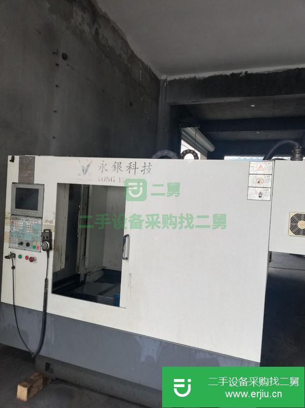 浙江出售二手余姚永銀500雕銑機