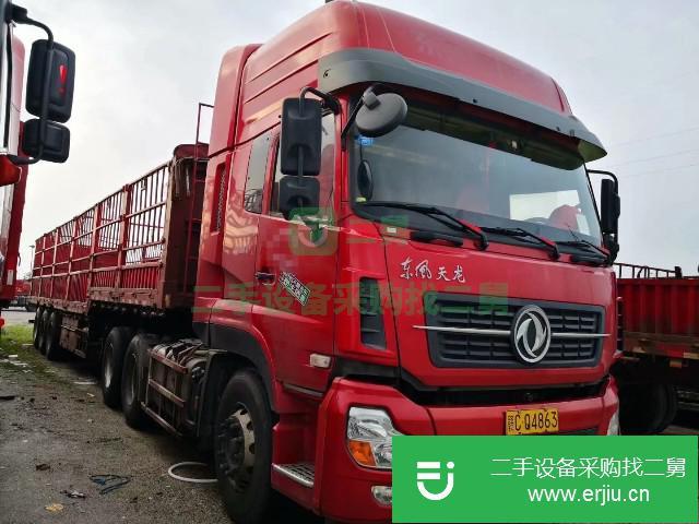 江西出售二手東風(fēng)天龍半掛車