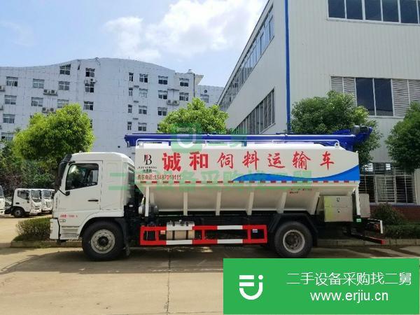 山東出售二手散裝飼料運輸車24方