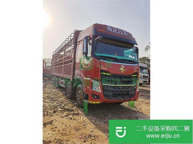 江西出售二手東風柳汽重卡420馬力9.4米倉柵式載貨車