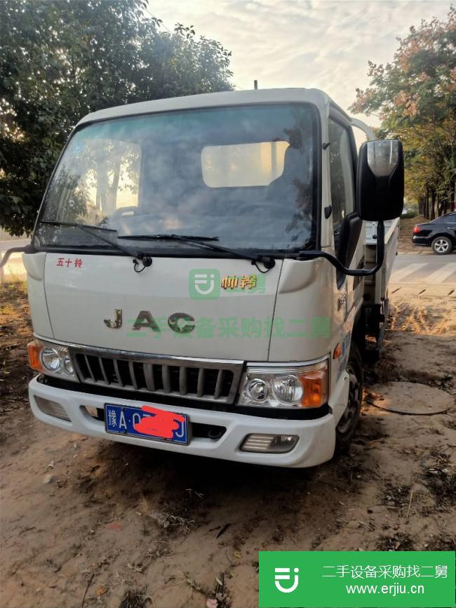 河南出售二手江淮帥鈴貨車120馬力