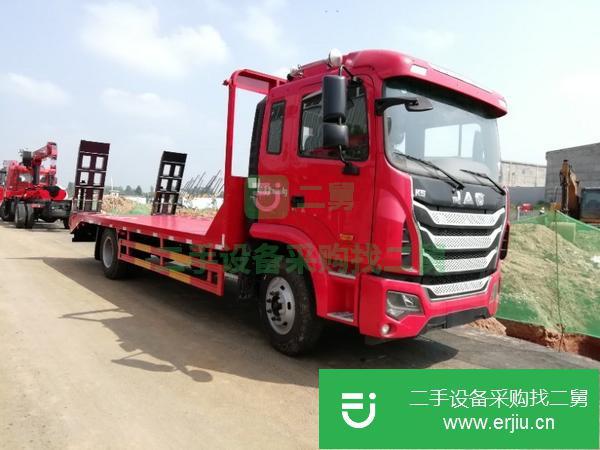 湖北出售二手解放前四后八平板運輸車