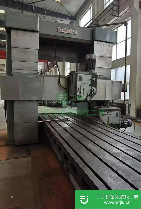 湖北出售二手天津六機1.9×5米龍門銑床