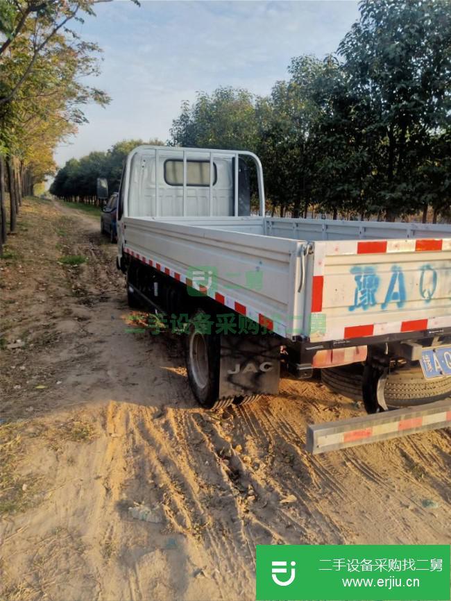 河南出售二手江淮帥鈴貨車120馬力