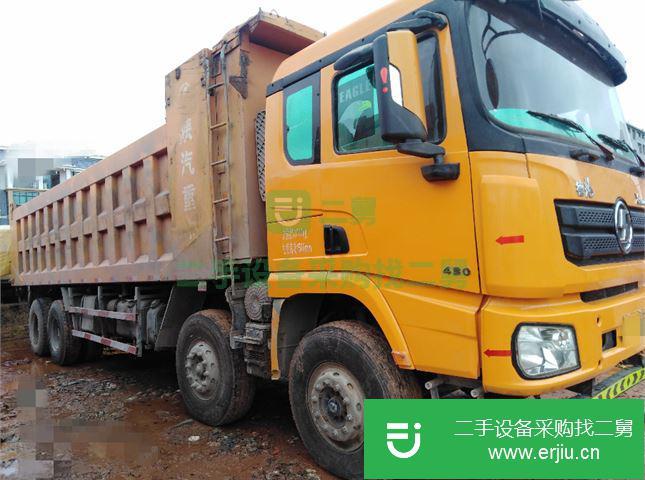 云南出售二手德龍X3000重卡430馬力自卸車