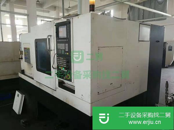 江蘇出售二手浙江海德曼8寸卡盤數控斜身車床