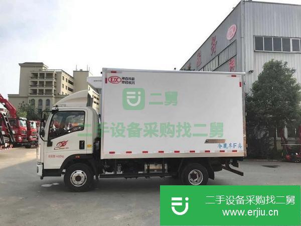 河南出售二手重汽豪沃4.2米160馬力冷藏車