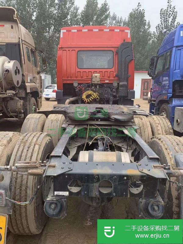 河北出售國四解放牽引車，350馬力車況精品輪胎九成新，全保險