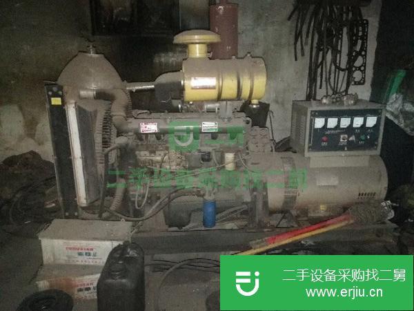 河南出售二手100kw發電機組聲音好成色好