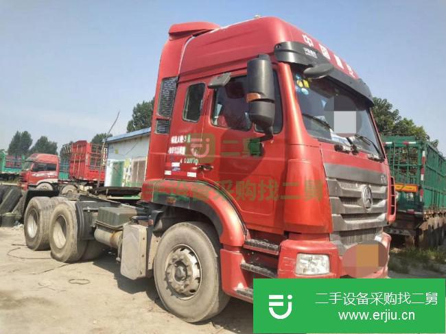 山東出售二手中國重汽牽引車豪瀚360馬力