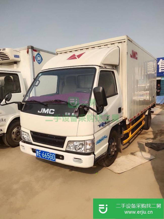 山東出售二手江鈴順達4.2米廂式貨車