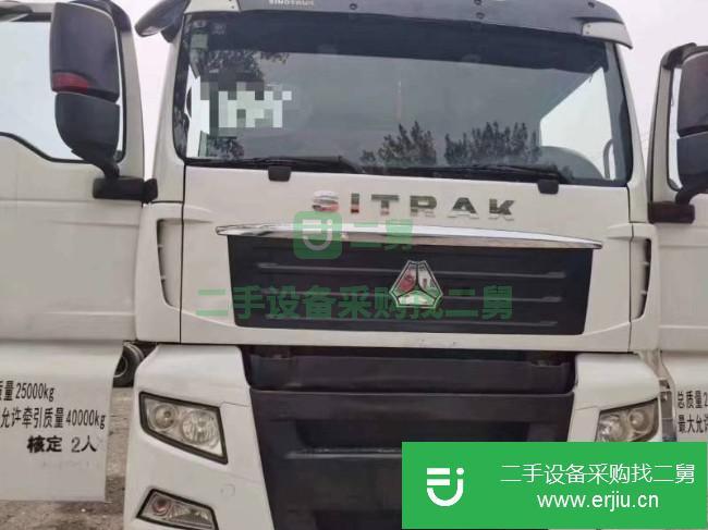 山東出售二手中國重汽牽引車