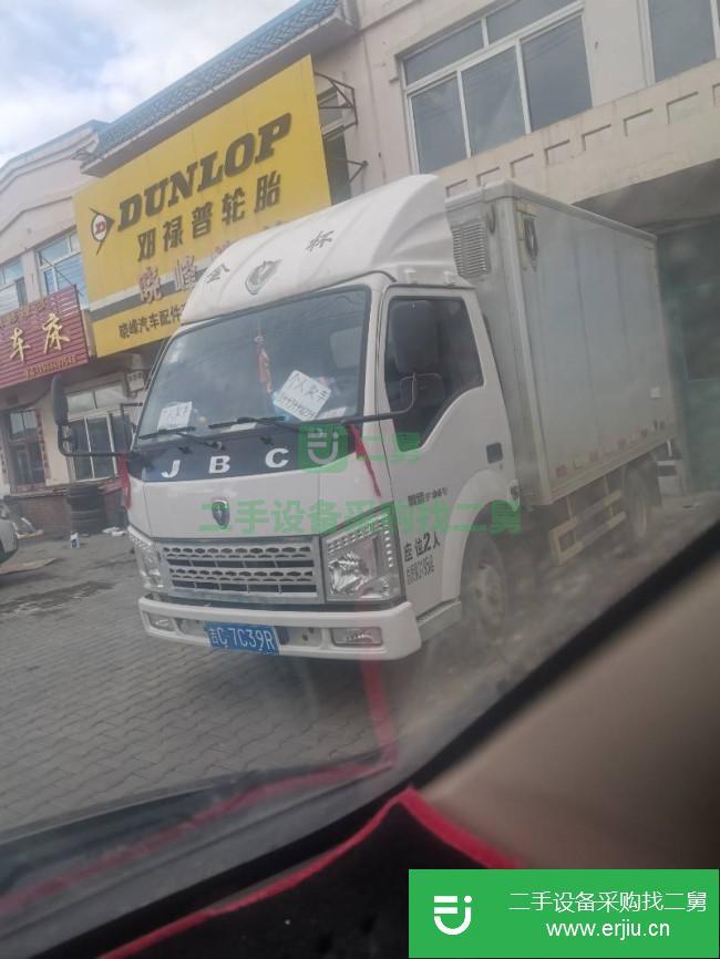 吉林出售二手金杯騏運廂式貨車