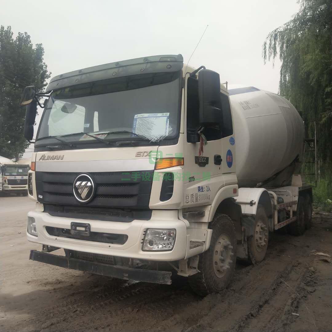 低價出售豪沃二手12方混凝土攪拌車 全國包過戶 可分期