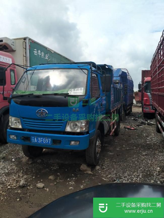 云南出售二手一汽解放自卸車4102發動機