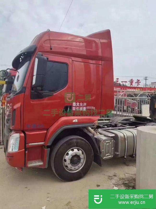 山東出售二手東風嘉龍牽引車馬力460濰柴