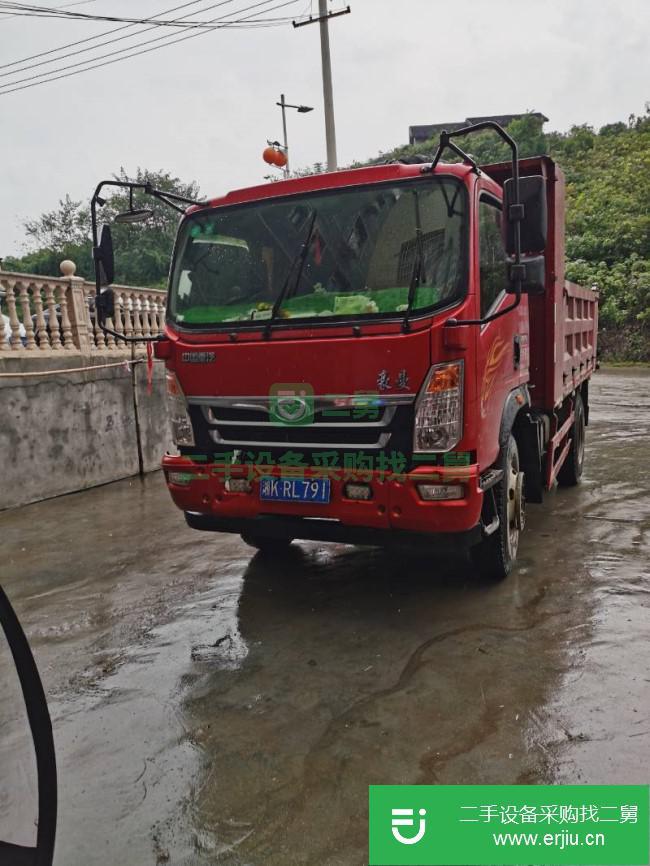 湖南出售二手中國重汽自卸車玉柴140馬力