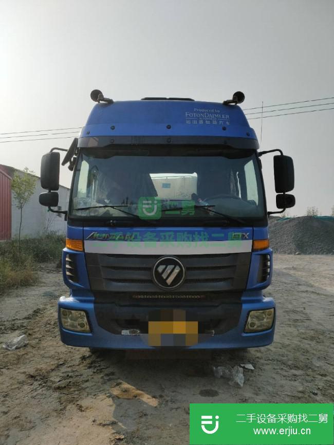 河北出售二手福田歐曼半掛車