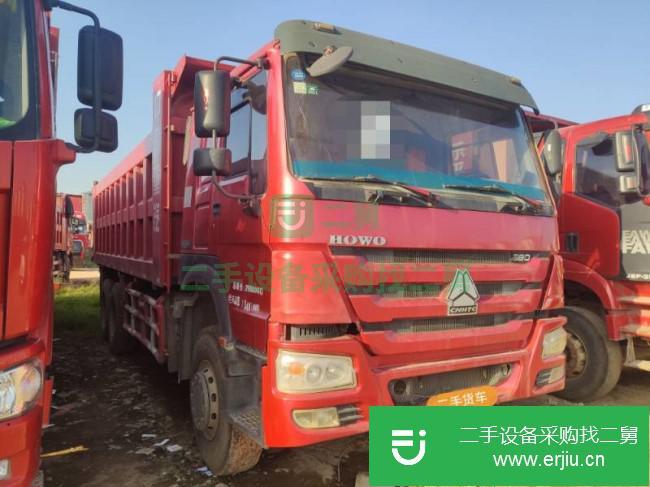 江西出售二手中國重汽自卸車380馬力
