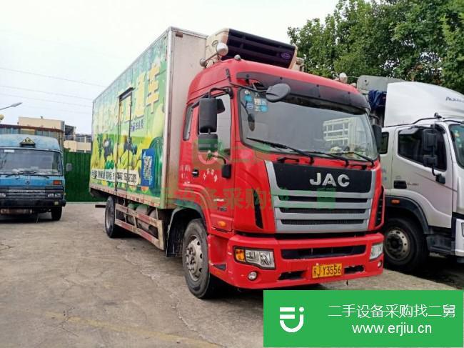 江蘇出售二手江淮格爾發冷藏車四缸190馬力