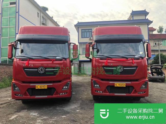 四川出售二手東風天龍貨車465馬力車況很好
