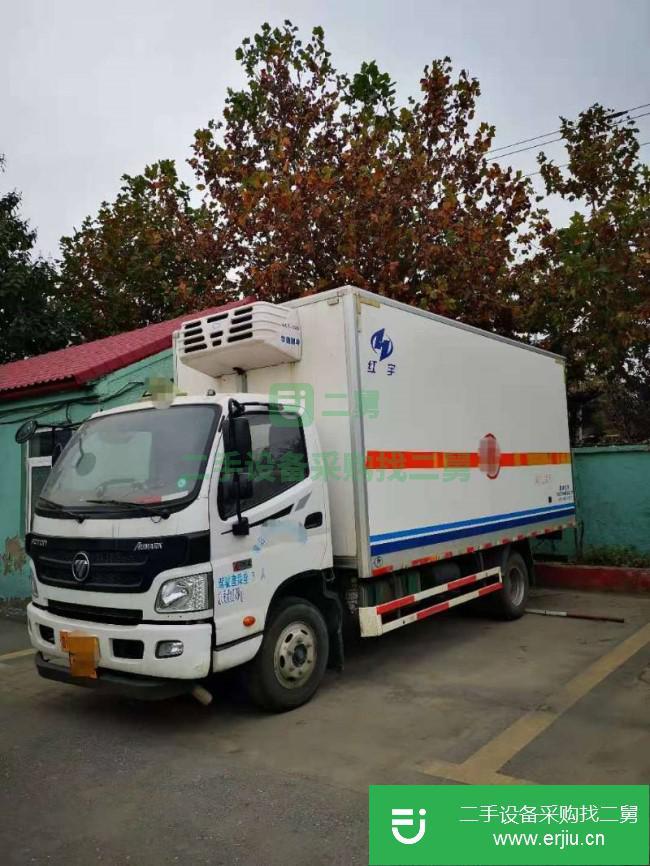 山東出售二手福田歐馬可冷藏車