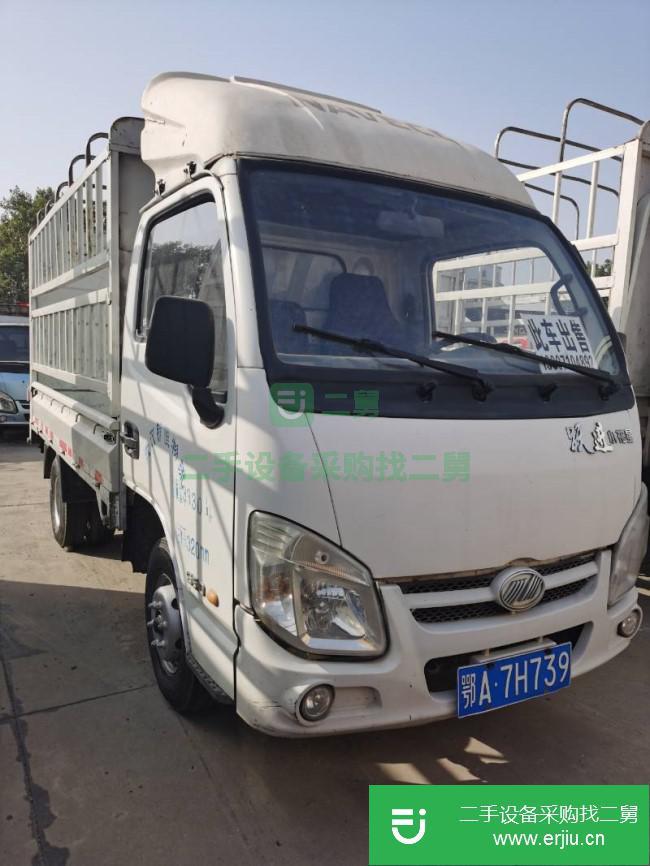 湖北出售二手上汽躍進(jìn)單排倉(cāng)柵式貨車