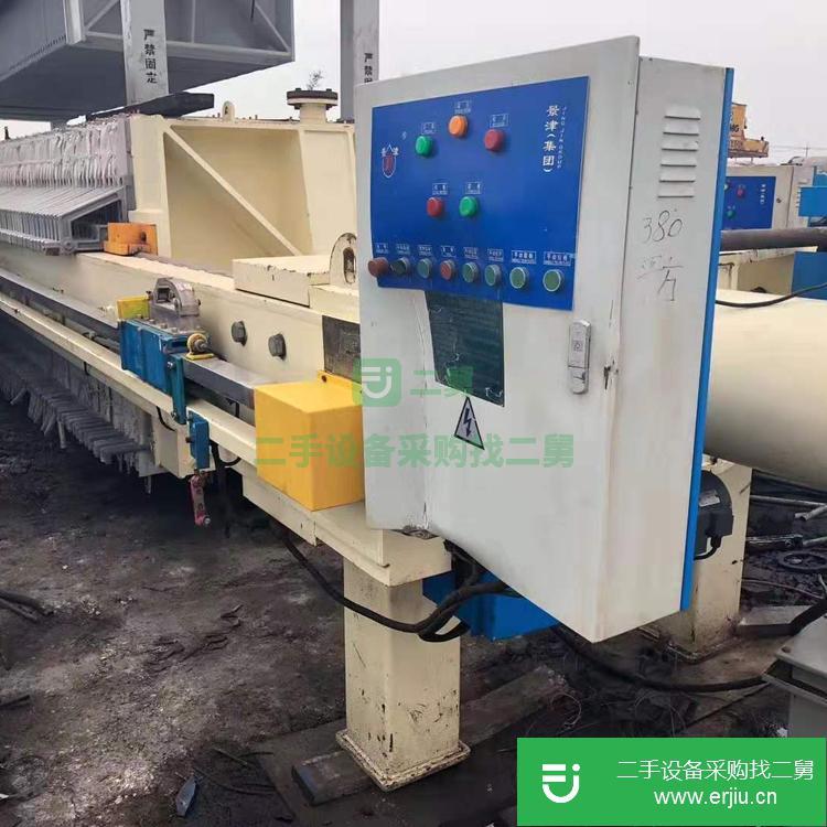 山東出售二手廂式高壓隔膜壓濾機
