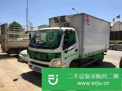 云南出售二手福田歐馬可141馬力冷藏車(chē)