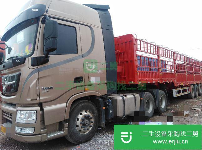 云南出售二手東風天龍560馬力半掛車