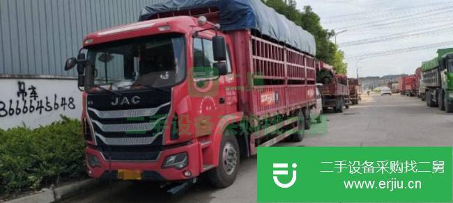 浙江出售二手江淮格爾發(fā)6米8高欄貨車
